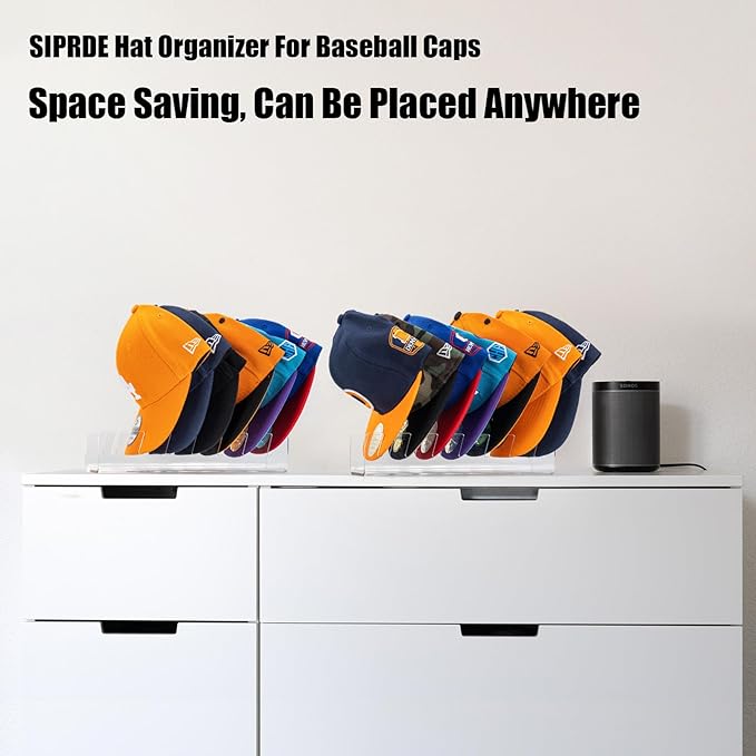 Hat Stand for Baseball Caps Display and Organizer
