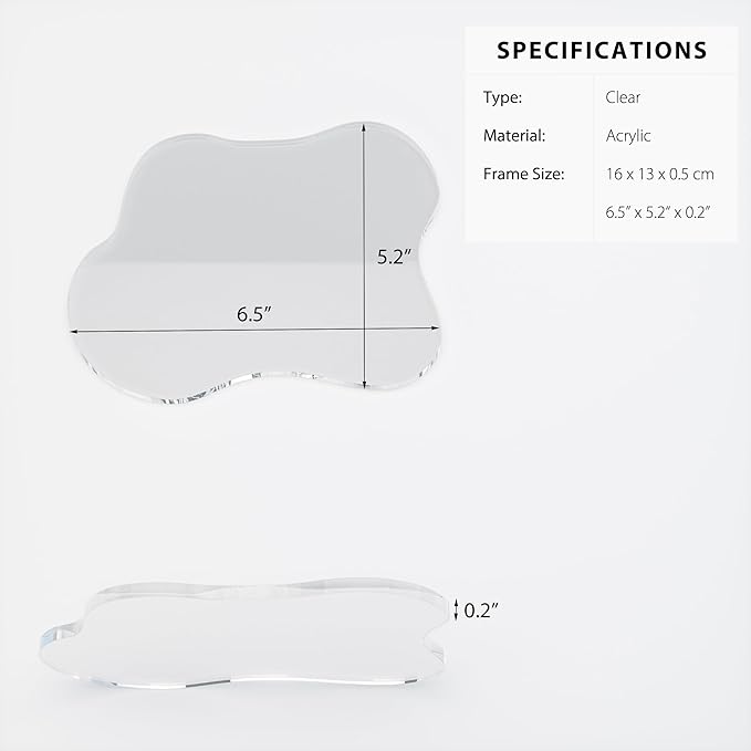 Clear Acrylic Coasters
