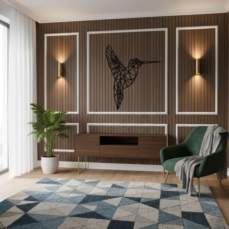 Humming bird Acrylic Wall Art | 3D Home Wall Décor in UAE