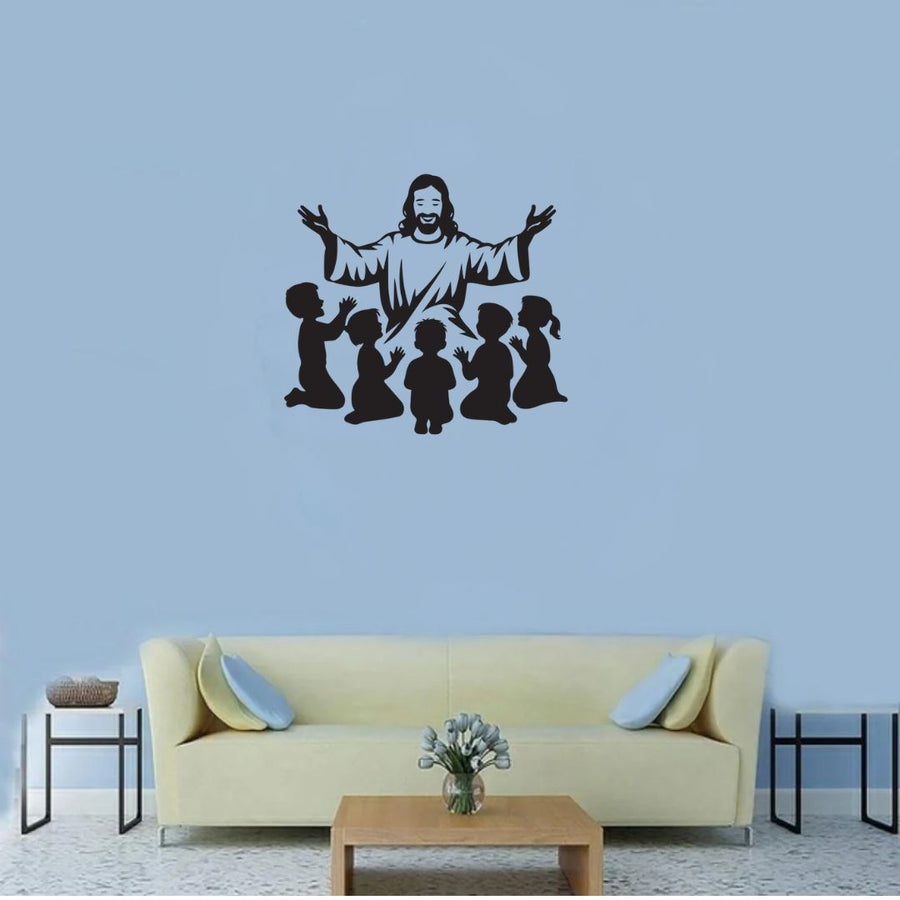 Jesus Christ with Children – Christian Home Décor – Christmas & Baptism