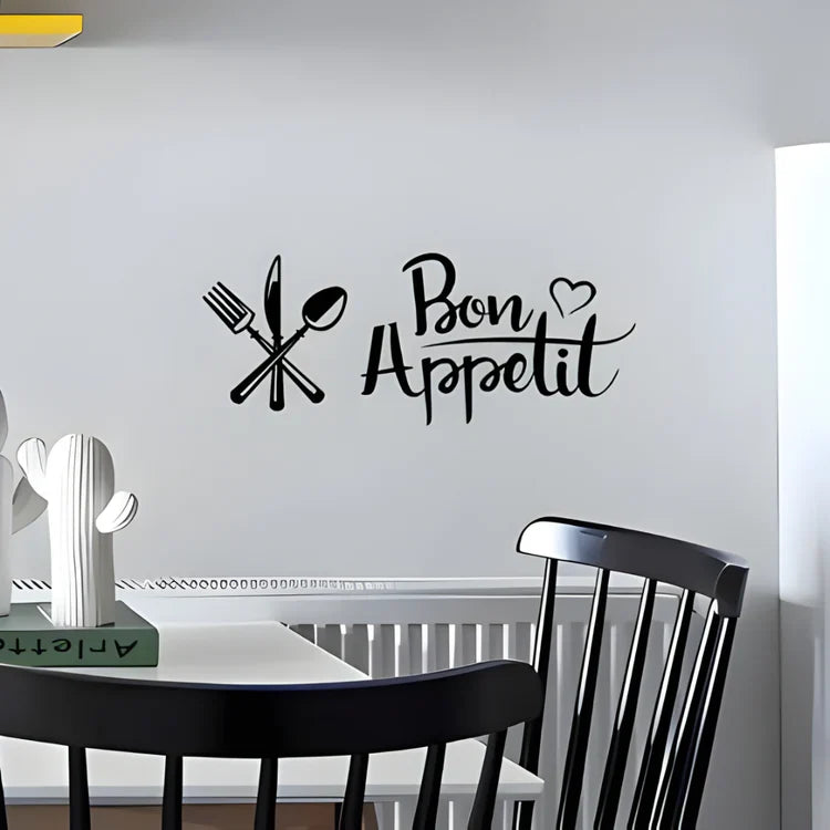 Fork Knife Spoon Acrylic Wall Decal