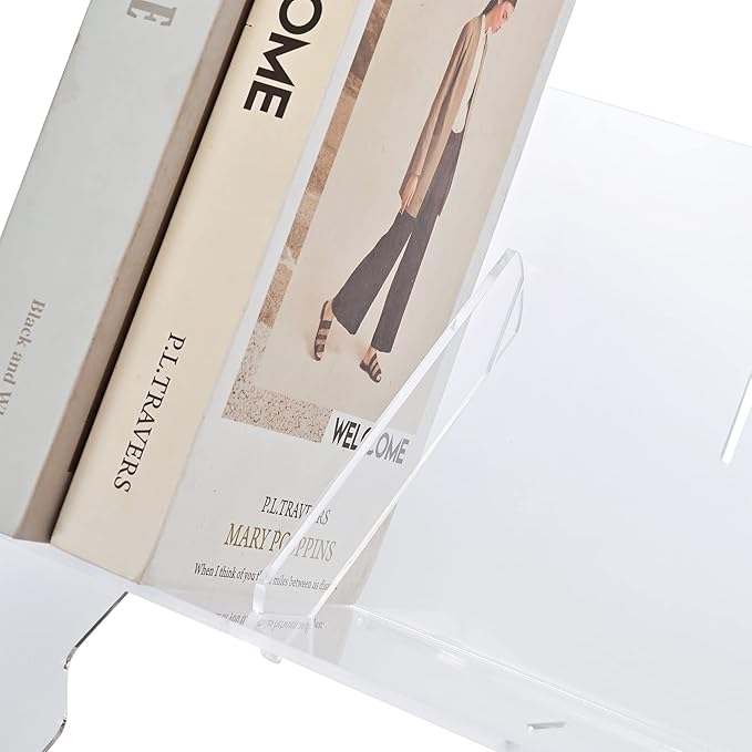 Clear Acrylic Mini Bookshelf