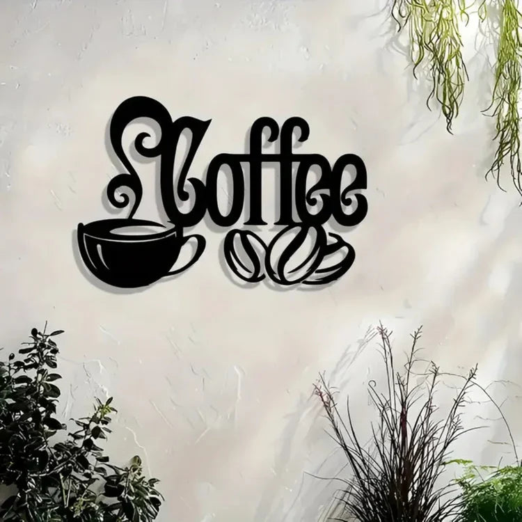 Coffee & Cup Acrylic Kitchen Wall Decor | Gifts for Friends & Family