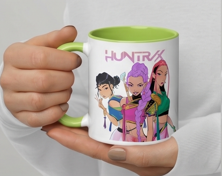 KPop Demon Hunters Girl Crush HUNTR/X Two-Tone Mug