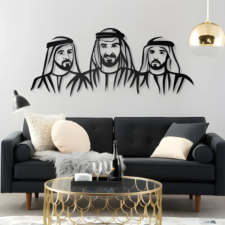 Sheikh Mohammad Bin Rashid, Sheikh Hamdan Potrait