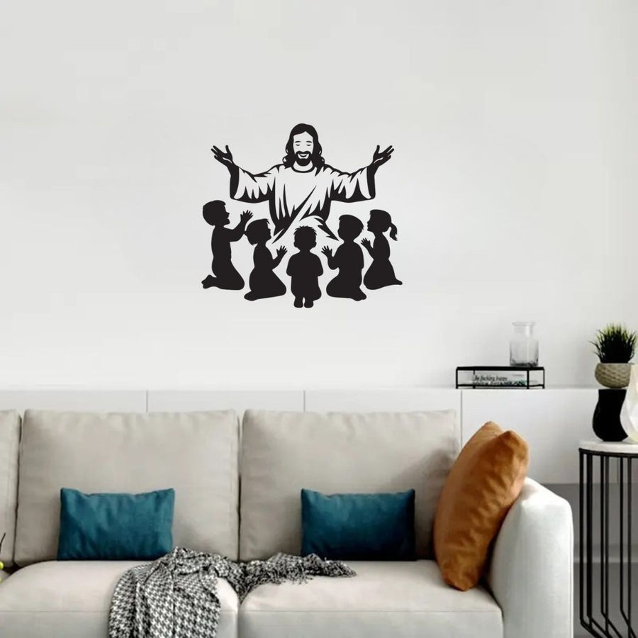 Jesus Christ with Children – Christian Home Décor – Christmas & Baptism
