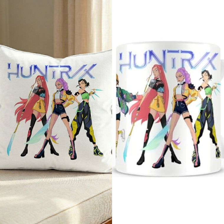 Kpop Demon Pillow + Mug Combo 7