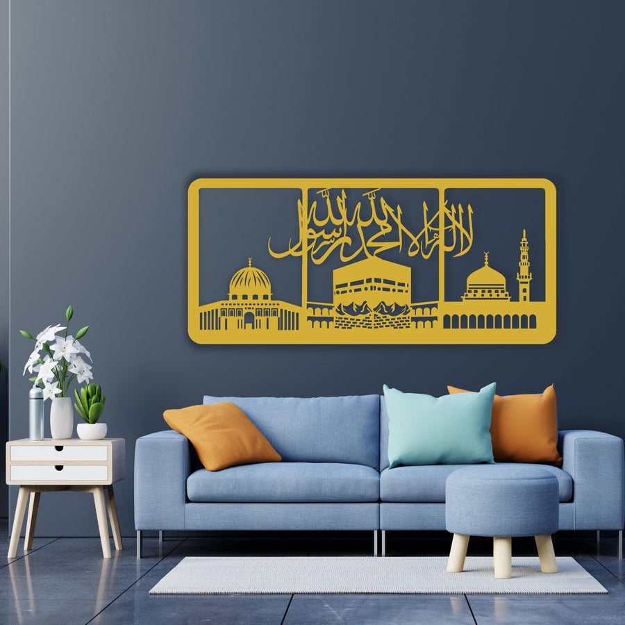 First Kalma With Al Aqsa, Masjid Al Haram, An Nabawi