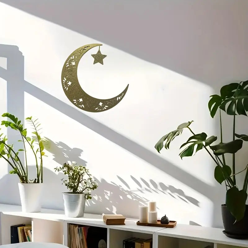 Ramadan Moon & Star Art