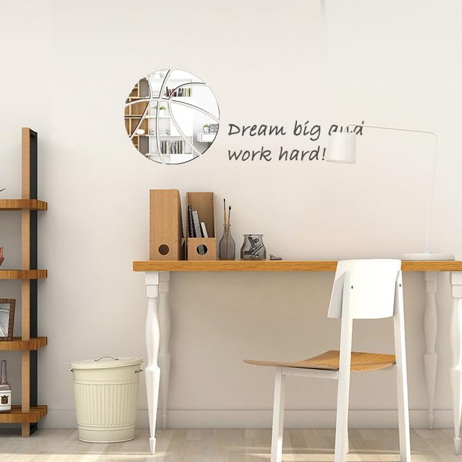 Basketball Shaped Acrylic Mirror – for Home & Play court
