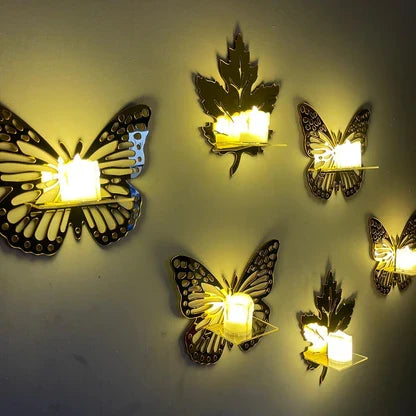 Decorative Butterfly Wall Shelf