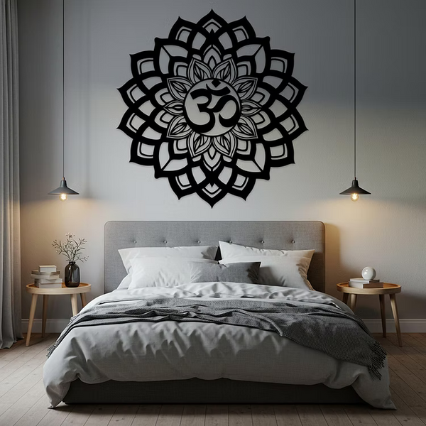 Mandala Om Wall Art