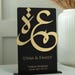 Luxury Black & Gold Umrah Mubarak Plaque: Arabic Calligraphy, Personalised Keepsake
