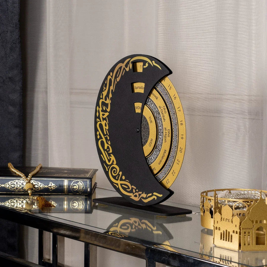 Acrylic Hijri Table Calendar