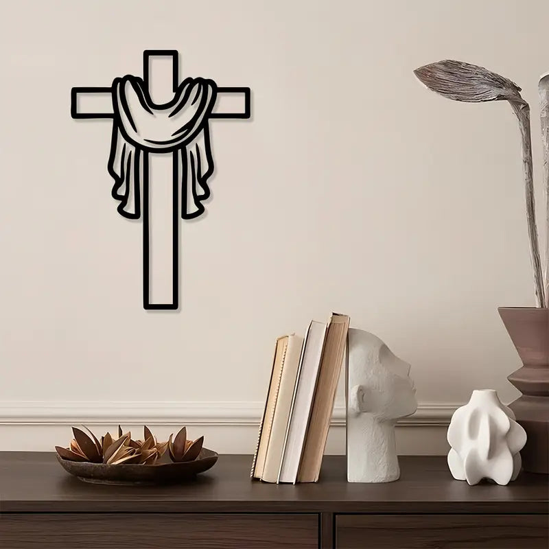 Jesus Cross – Christian's Home Decal -Christmas Decoration