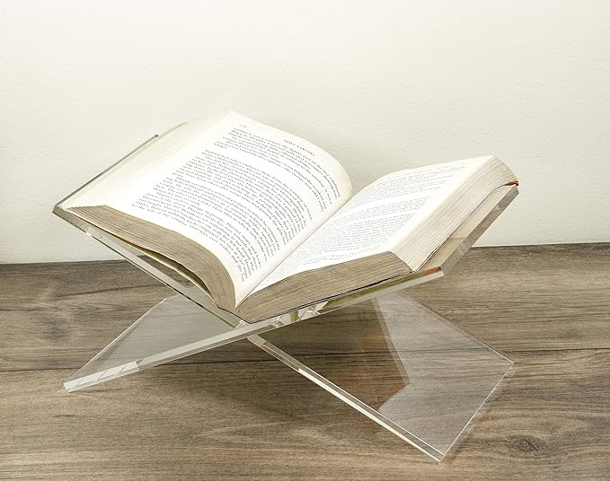 2-Piece Clear Acrylic Book & Quran Holder