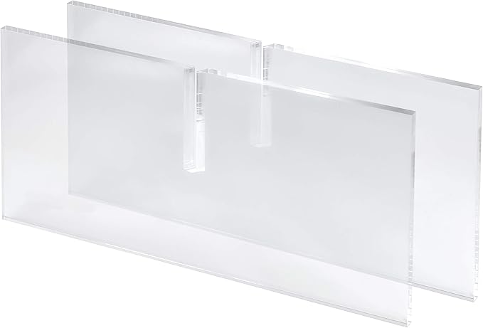 2-Piece Clear Acrylic Book & Quran Holder