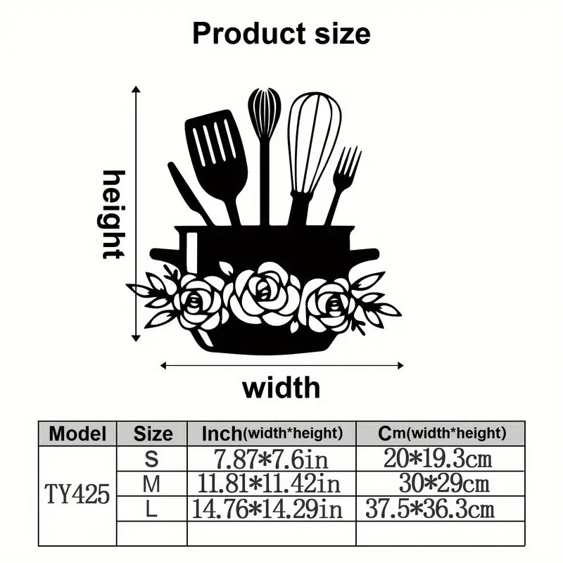 Kitchen's Basket – Beautiful Kitchen Wall Decal