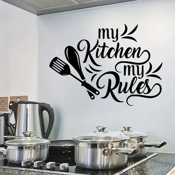 My Kitchen My Rules – Kitchen & Dining Wall Decor