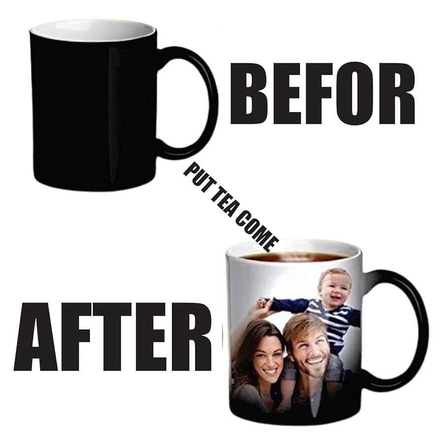 Personalized Magic Mug – Custom Heat Reveal Coffee Cup