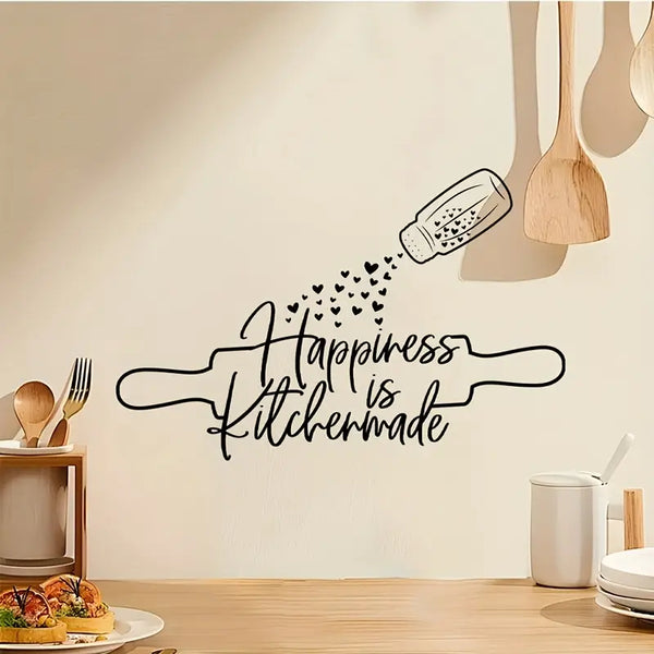 Happiness is Kitchen made – Acrylic Kitchen Wall Decal