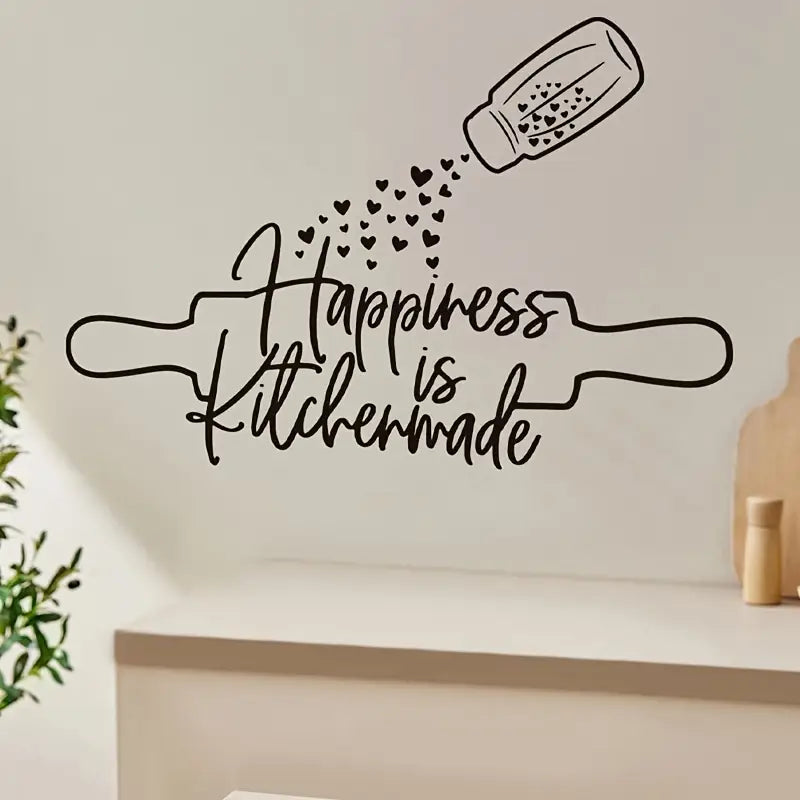 Happiness is Kitchen made – Acrylic Kitchen Wall Decal