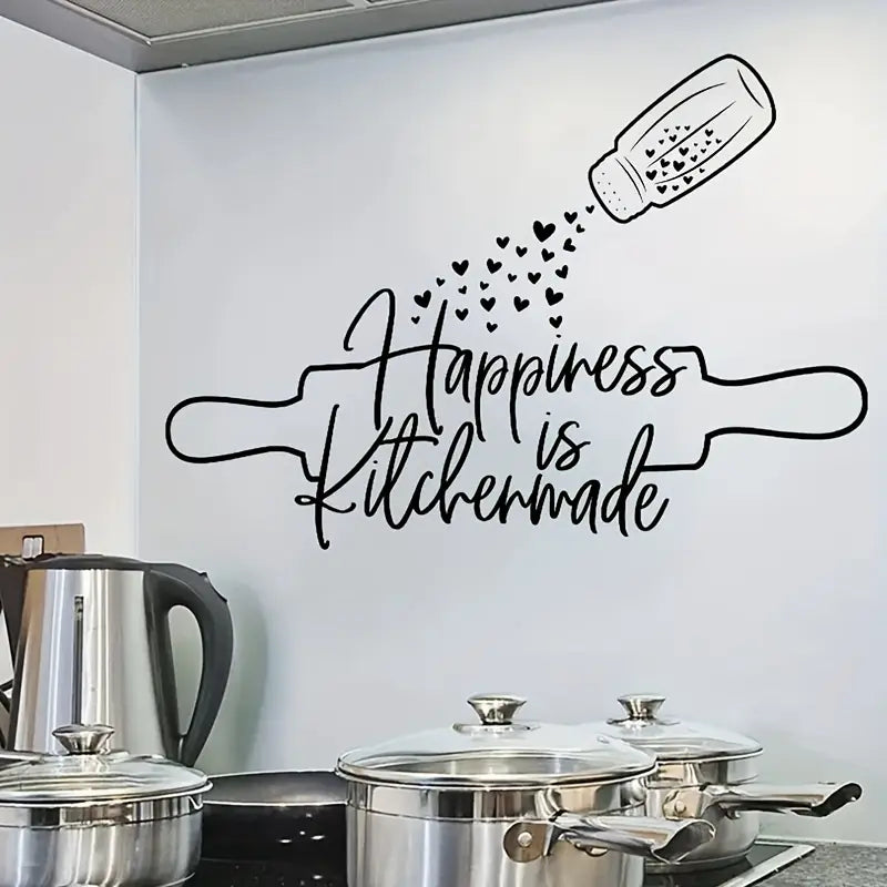 Happiness is Kitchen made – Acrylic Kitchen Wall Decal