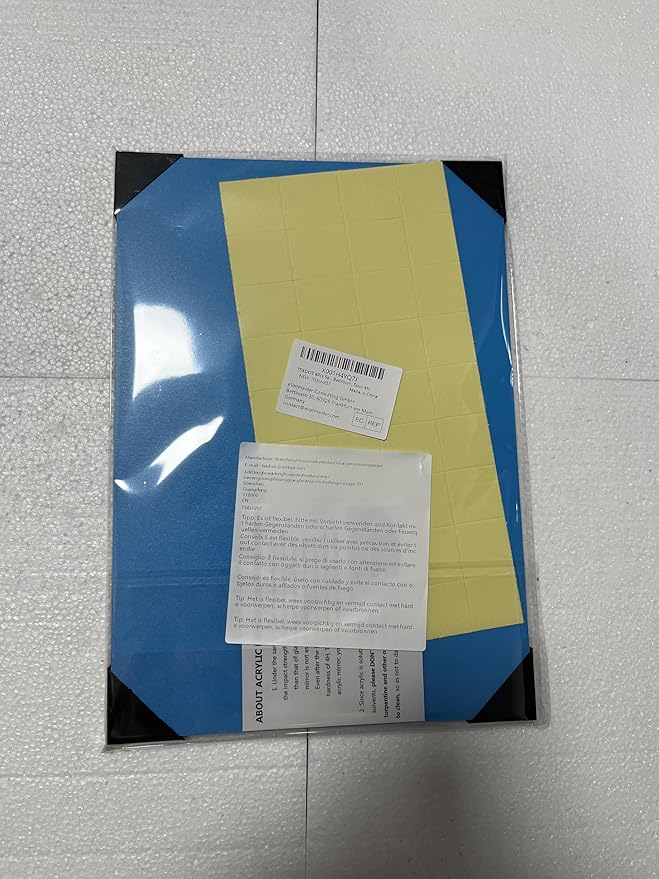 HD Adhesive Mirror 4 Pieces No Glass Tiles A4 Self-Adhesive Sheets Flexible Film Acrylic