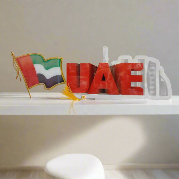UAE Flags Wall Décor – National Day Patriotic Wall Art