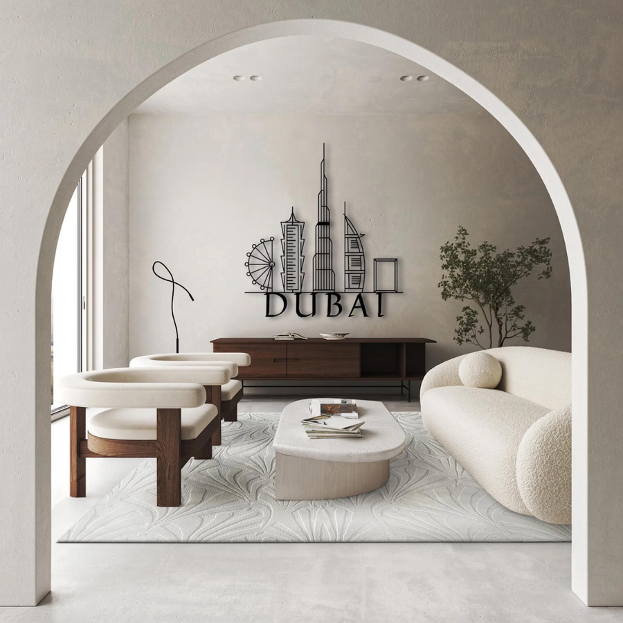 Dubai, UAE – Skyline Acrylic Wall Art – Home Decal – National Day