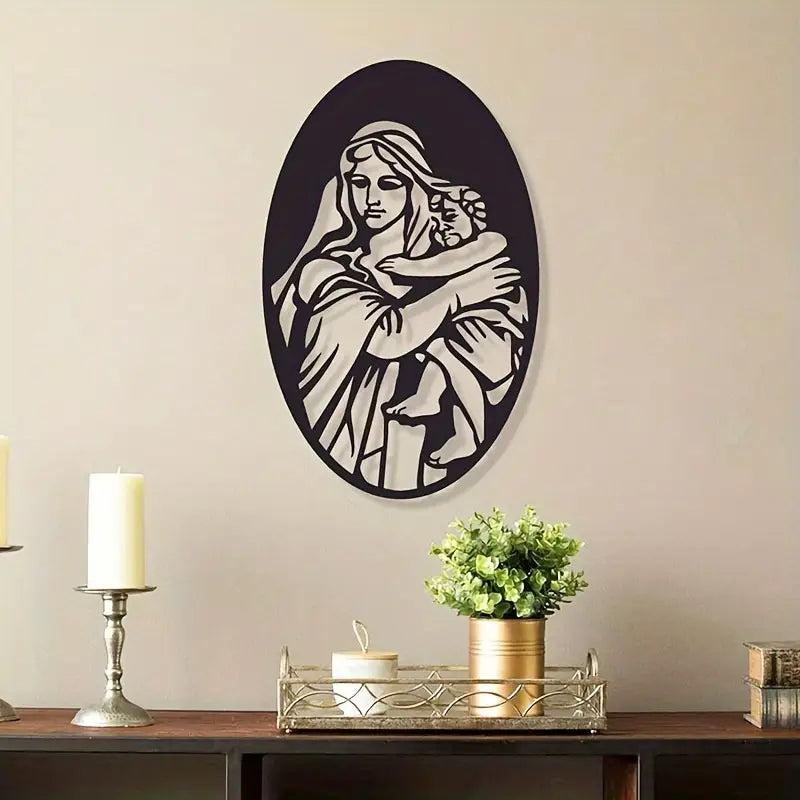 Mary with Jesus – Christian Home Décor – Christmas & Baptism – For Church or Home