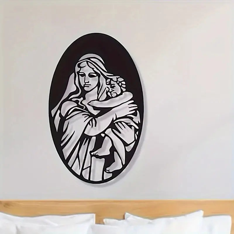 Mary with Jesus – Christian Home Décor – Christmas & Baptism – For Church or Home