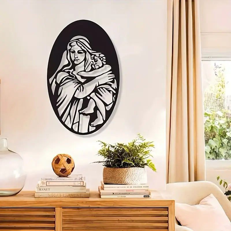Mary with Jesus – Christian Home Décor – Christmas & Baptism – For Church or Home