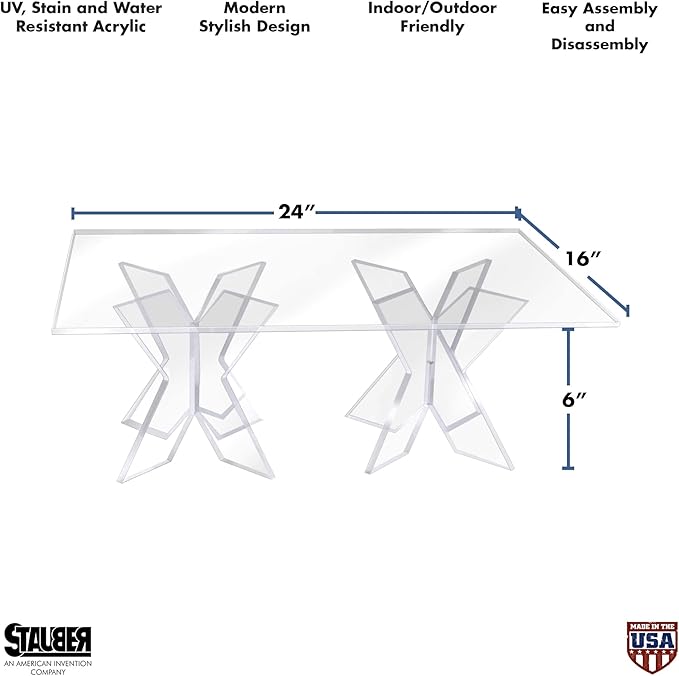 Acrylic Display Stand – Buffet Serving Tray Riser