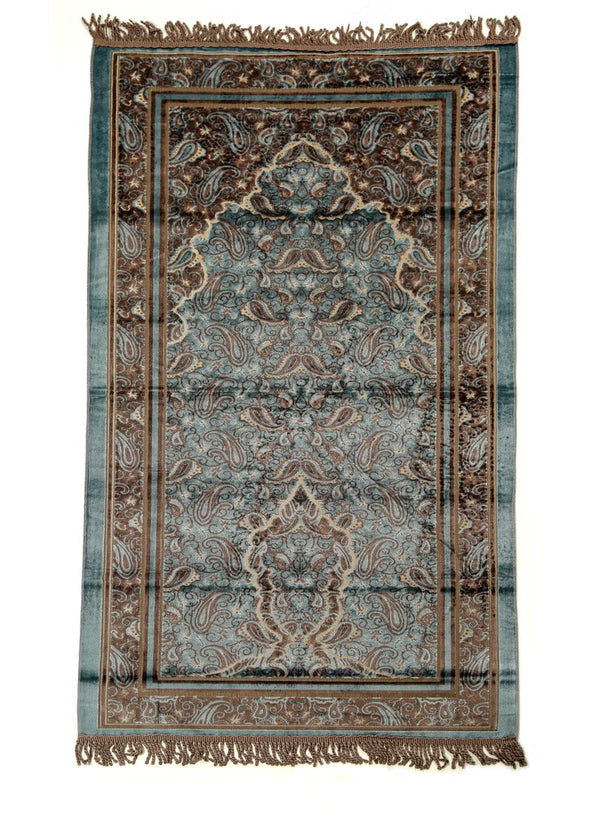 Prayer Mat 614GSM Anti-Slip Velvet Top Islamic Prayer Mat New Design Thick Padded Sajadah