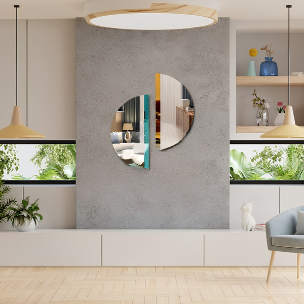 Abstract Mirror Wal Decor