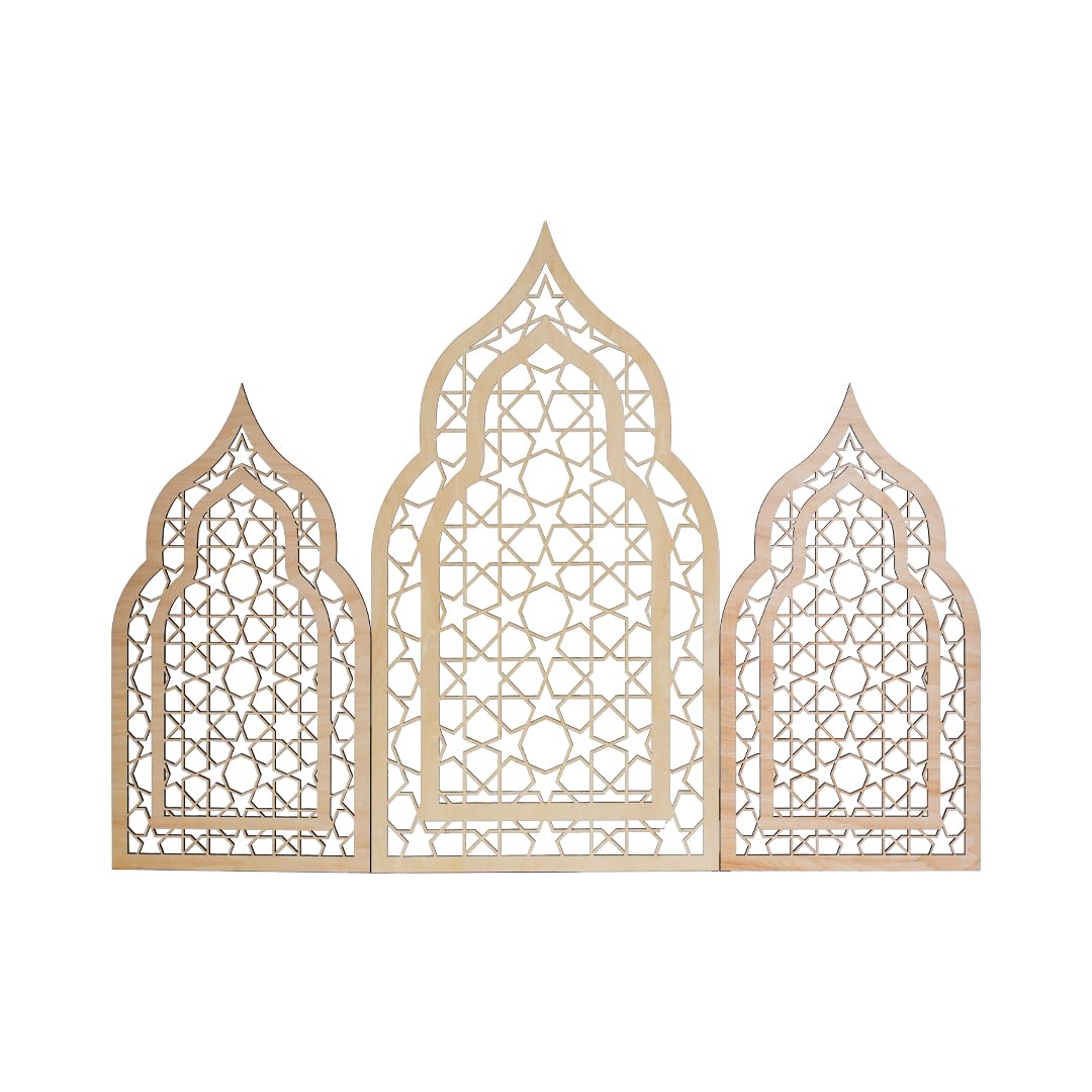 Wooden Mosque Display Stand