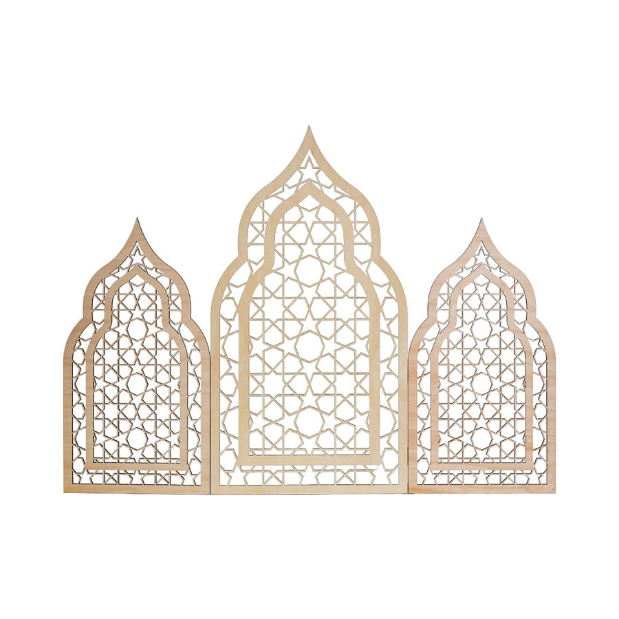 Wooden Mosque Display Stand