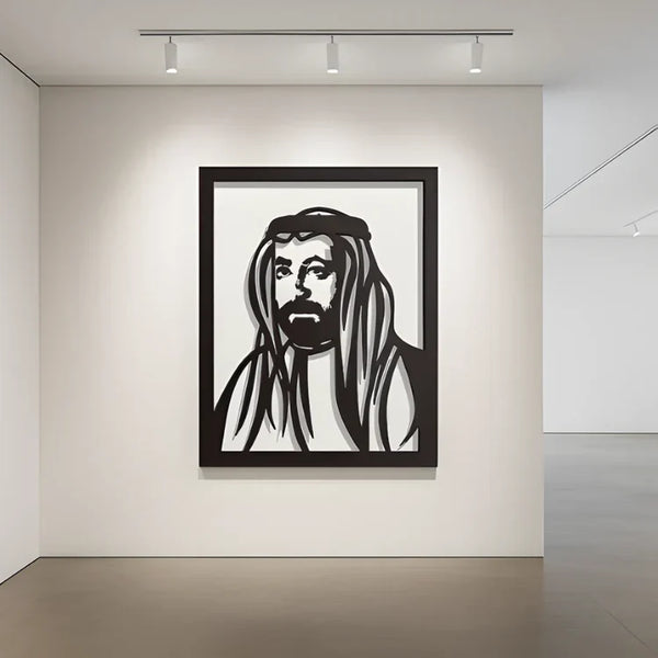 Sheikh Sultan Al Qasimi Acrylic Wall Portrait