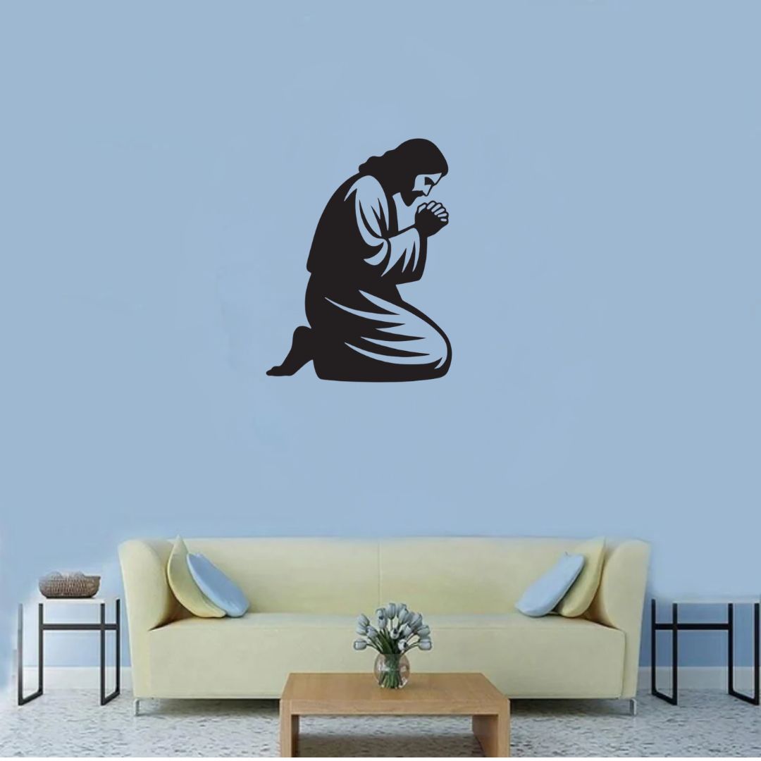 Jesus Christ Praying – Christian Home Décor – Christmas & Baptism – For Church or