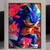 Super Sonic Paint Wall Art