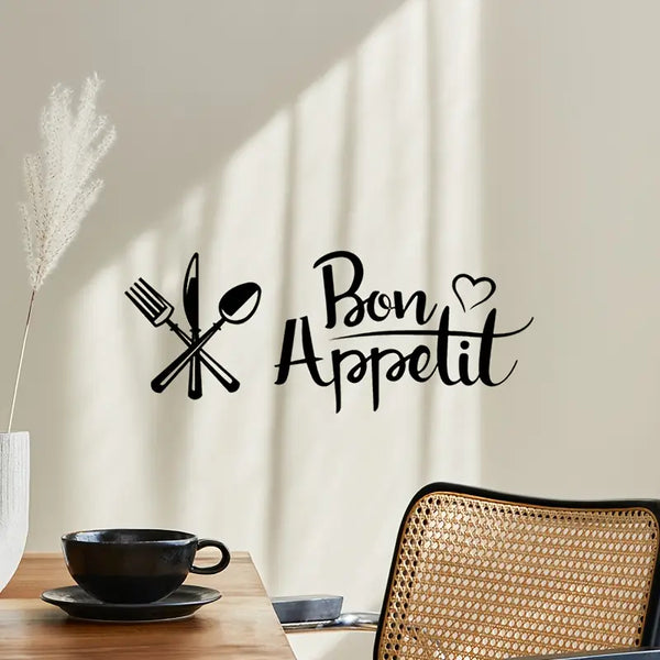 Fork, Knife & Spoon – Beautiful Kitchen Wall Decal