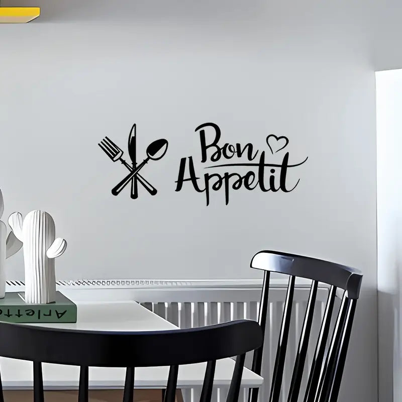 Fork, Knife & Spoon – Beautiful Kitchen Wall Decal