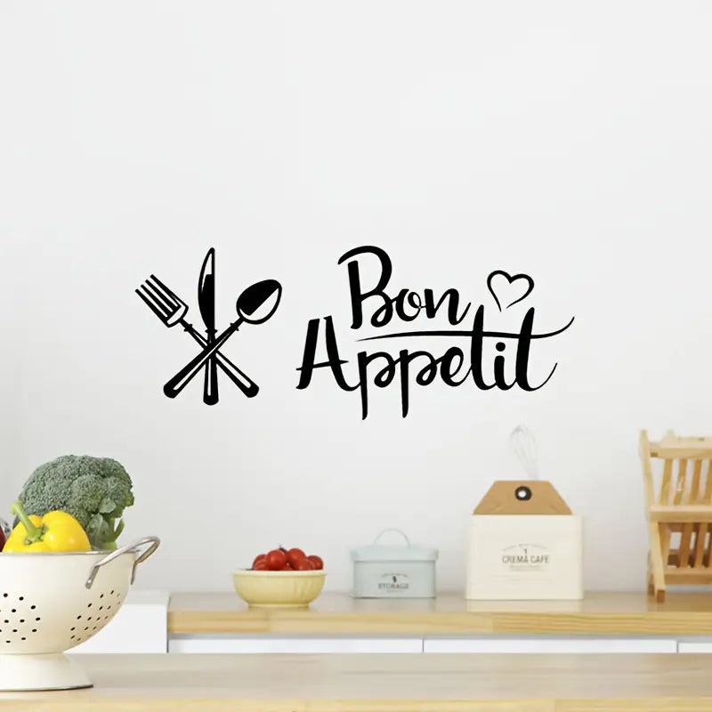 Fork, Knife & Spoon – Beautiful Kitchen Wall Decal