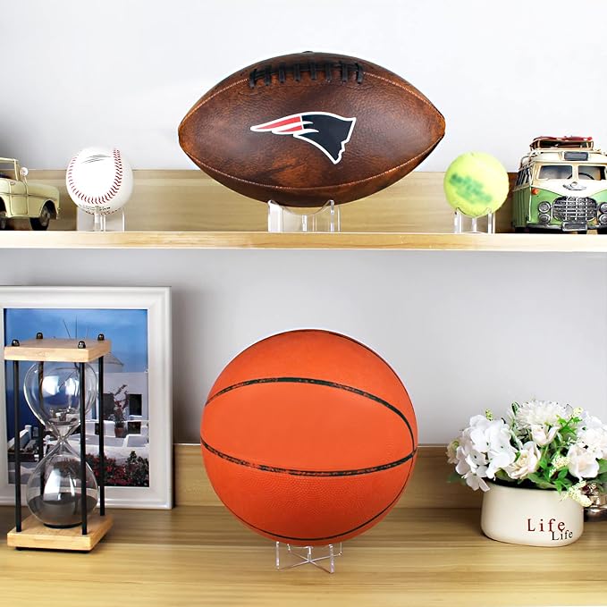 Acrylic Sports Ball Display Stand