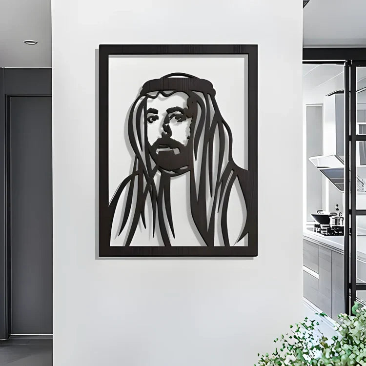 Sheikh Sultan Al Qasimi Acrylic Wall Portrait