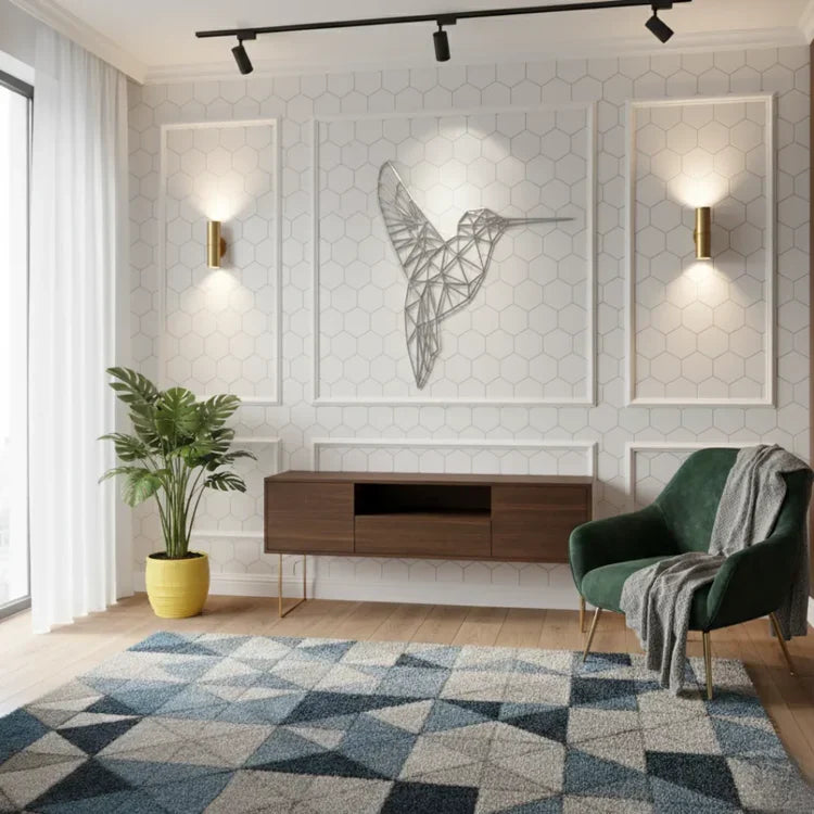 Humming bird Acrylic Wall Art | 3D Home Wall Décor in UAE