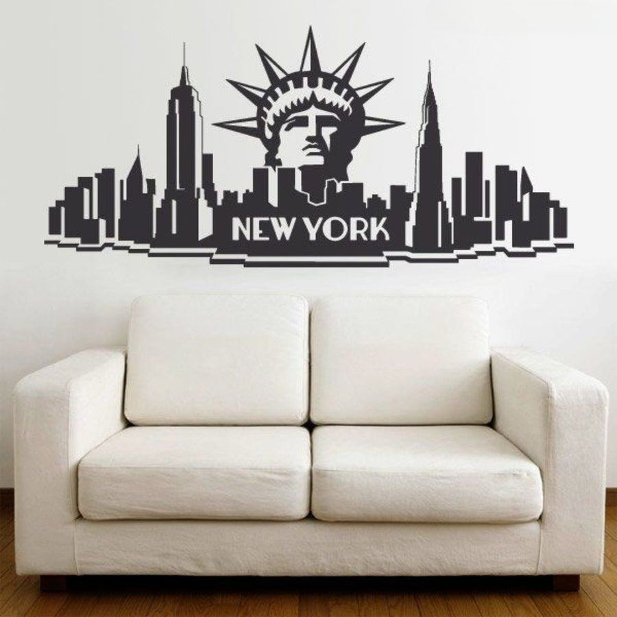 New York America – Skyline Acrylic Wall Art – Home Decal – National Day