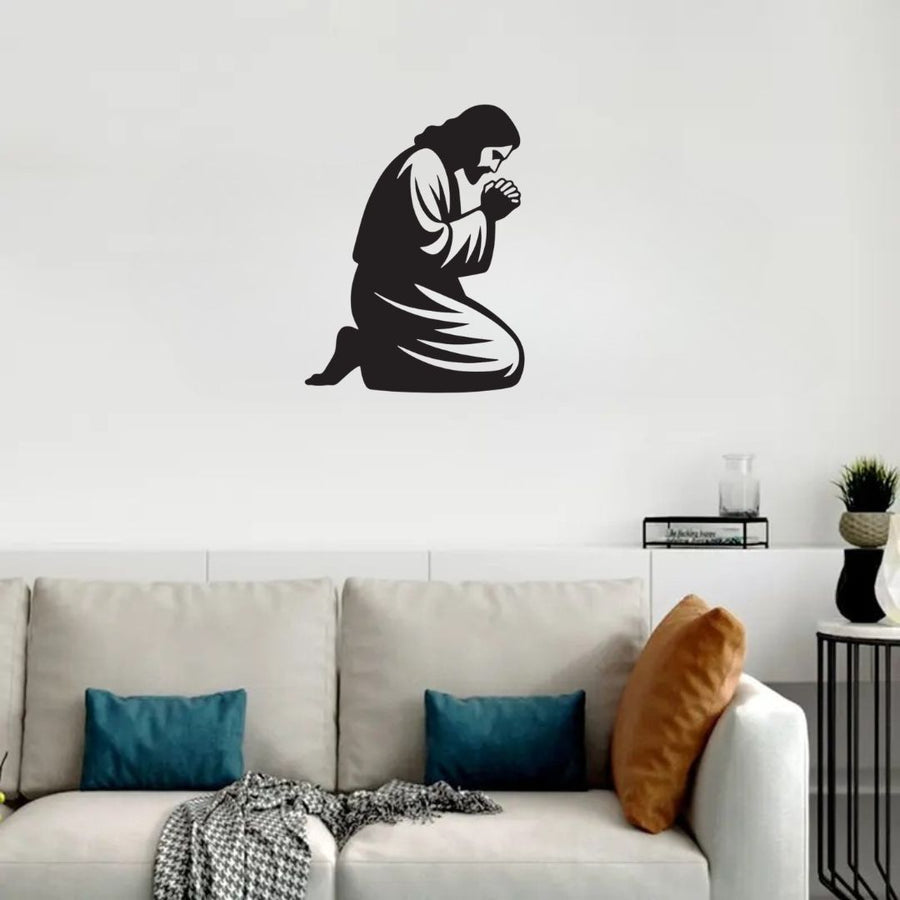 Jesus Christ Praying – Christian Home Décor – Christmas & Baptism – For Church or