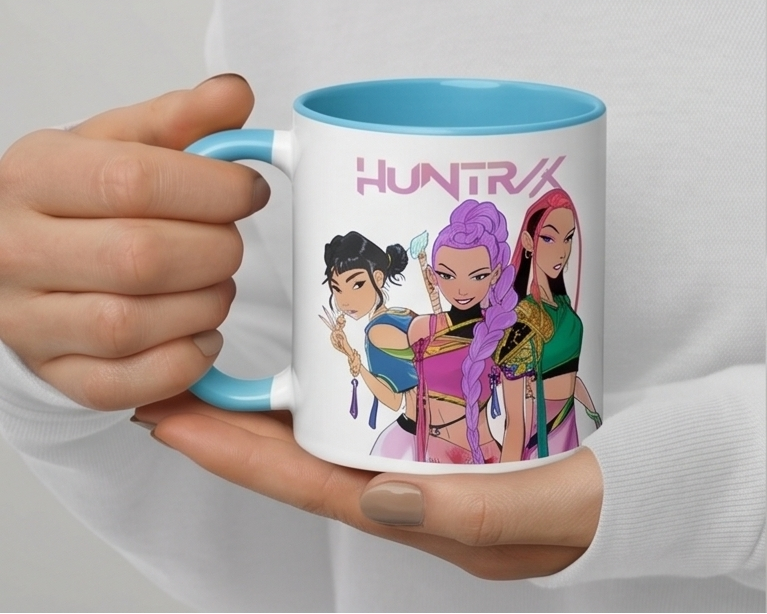 KPop Demon Hunters Girl Crush HUNTR/X Two-Tone Mug